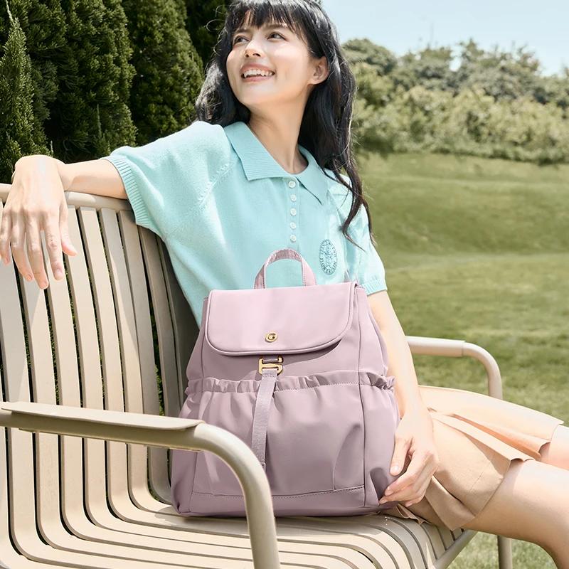 GOLF-Sac à dos pour femme, sac à dos pour femme, compartiment pour ordinateur portable, plusieurs po