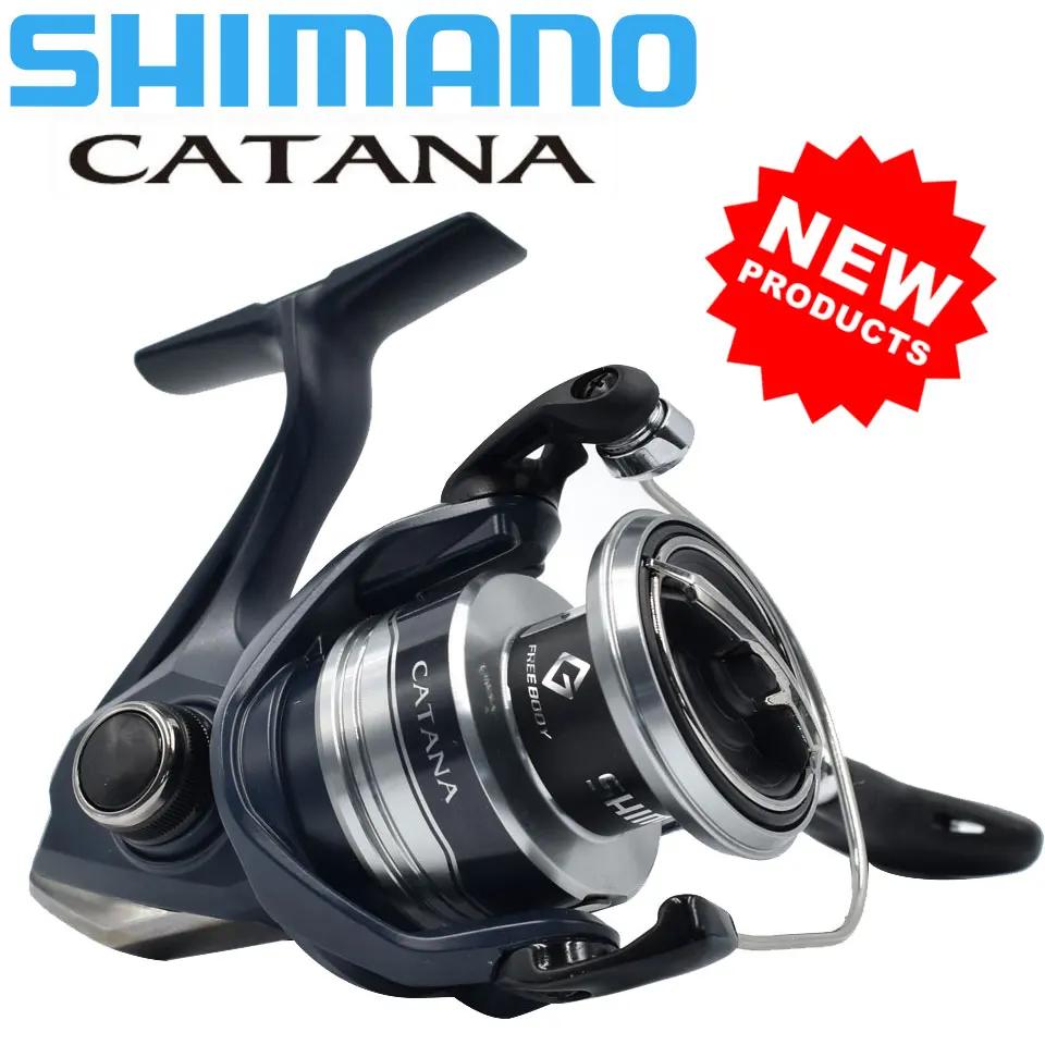 SHIMANO CATANA Spinning Fishing Reel 3 + 1BB Metal Spool G-Free Body et système de gestion de la lig