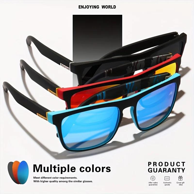 Lunettes de soleil polarisées carrées Vintage pour hommes et femmes, pour la conduite, la pêche, mar