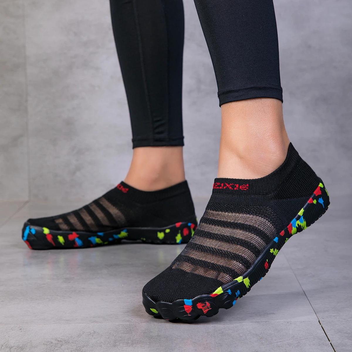 Chaussures de ski aquatique à séchage rapide, chaussures de natation légères en amont pour la plage