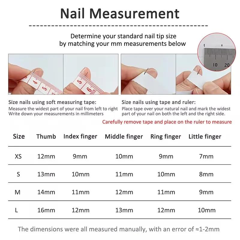 10 pièces couleur nue à la main presse sur les ongles couverture complète changement progressif cris