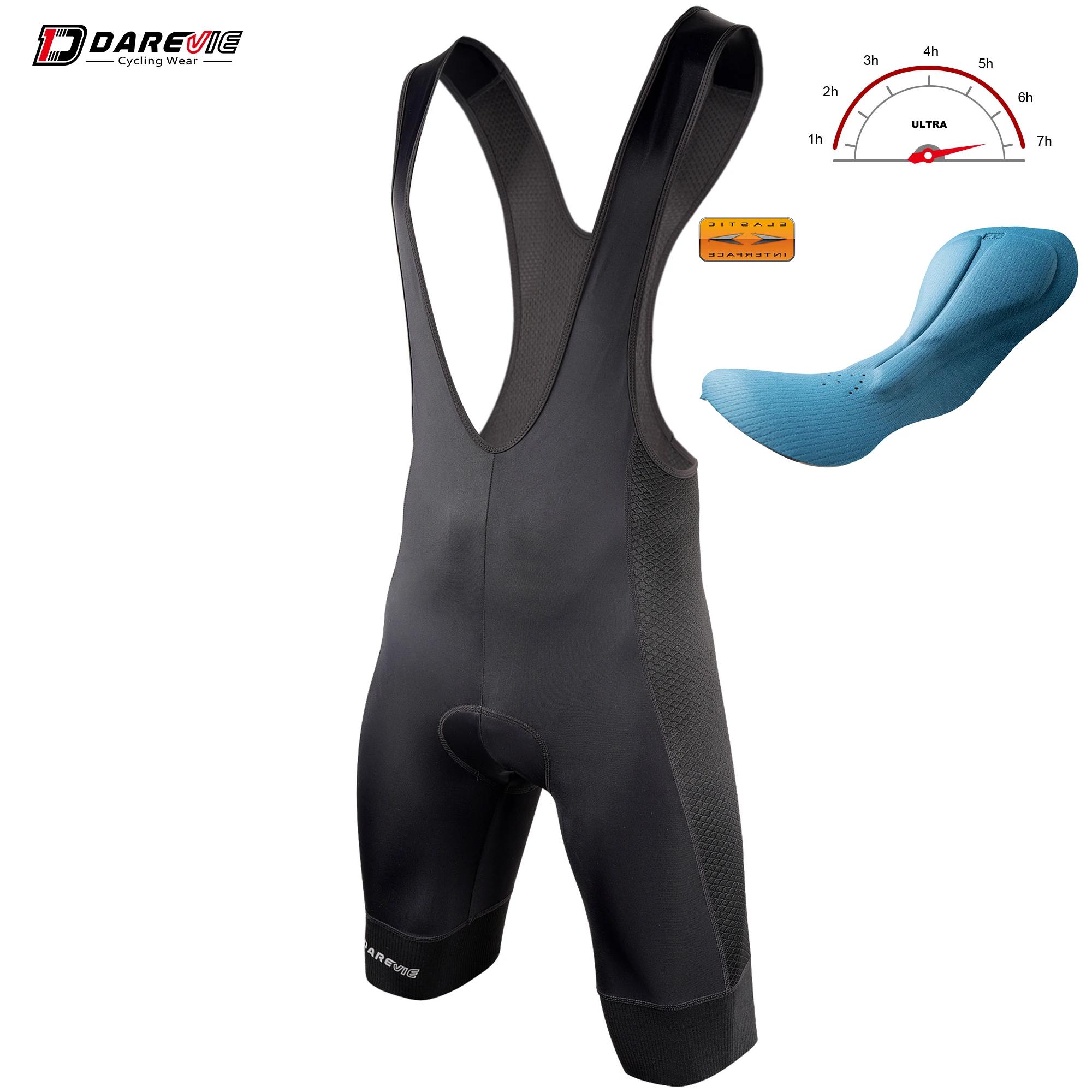 DAREVIE Cuissard de cyclisme pour homme Italy Elastic Interface ® Shorts de cyclisme Pad PRO Leve