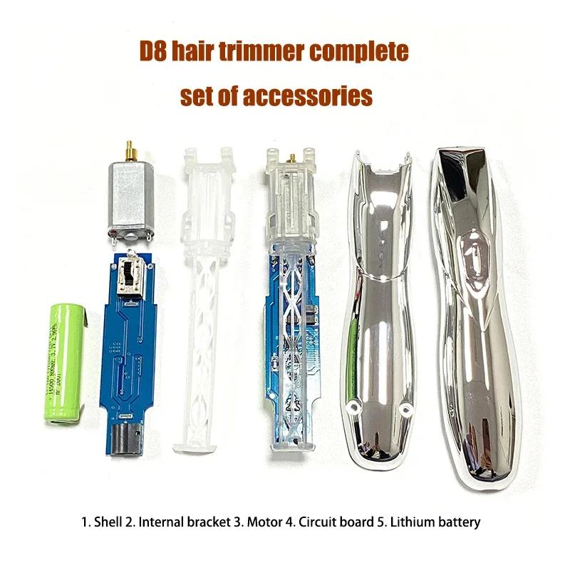 Tondeuse à cheveux professionnelle Andis D8, moteur 7200 tr/min, tête de lame de batterie, boîtier d
