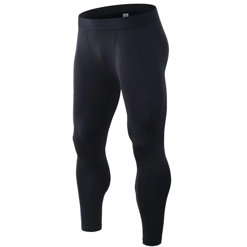 Pantalon de sport de compression à séchage rapide pour hommes, collants de fitness, leggings de cour