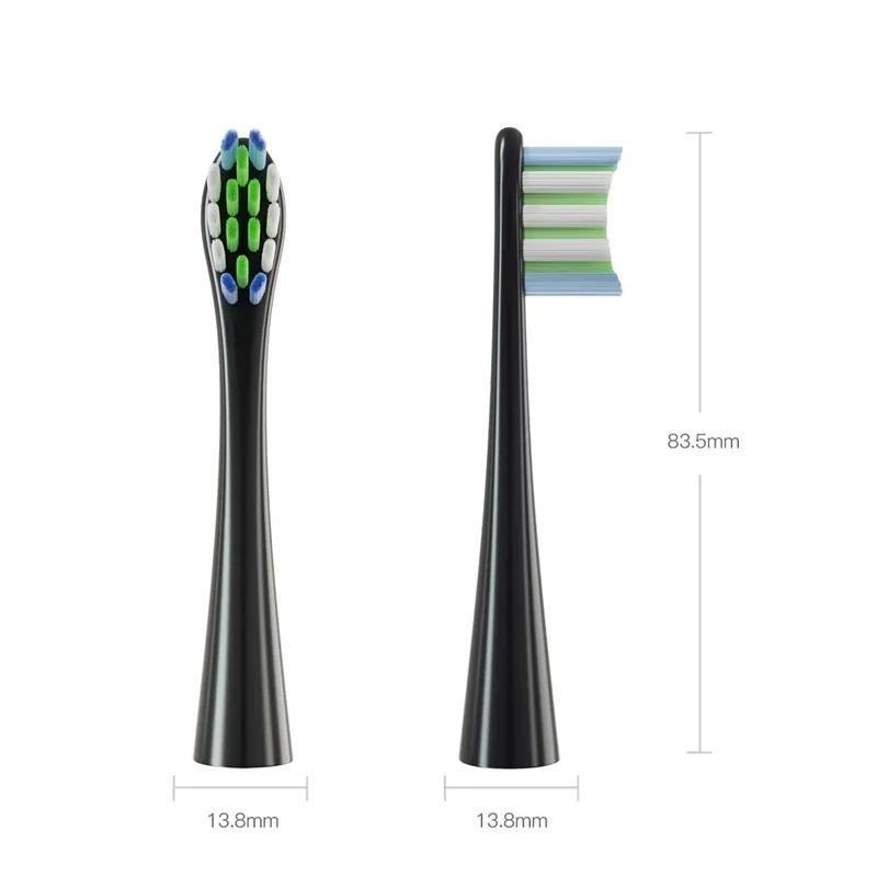 Pour Oclean Flow/X/ X PRO/ Z1/ F1/ One/ Air 2 /SE têtes de brosse doux DuPont sonique brosse à dents