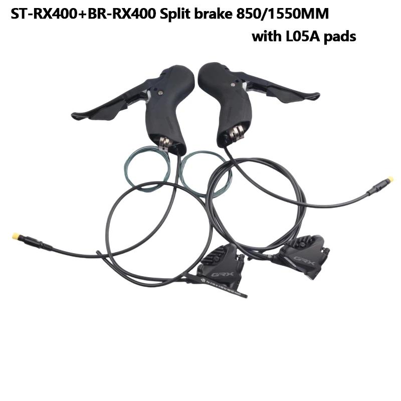 Shimano GRX jas400 Shifter Right Stores 2x10s Vitesse ST-RX400 + BR-RX400 Étrier De Frein À Disque H
