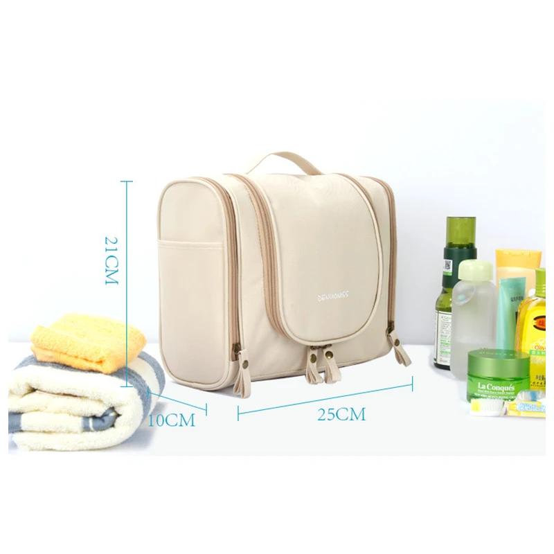 DENUONISS – sac à cosmétiques pour femmes, sac de voyage de bonne qualité, organisateur de cosmétiqu