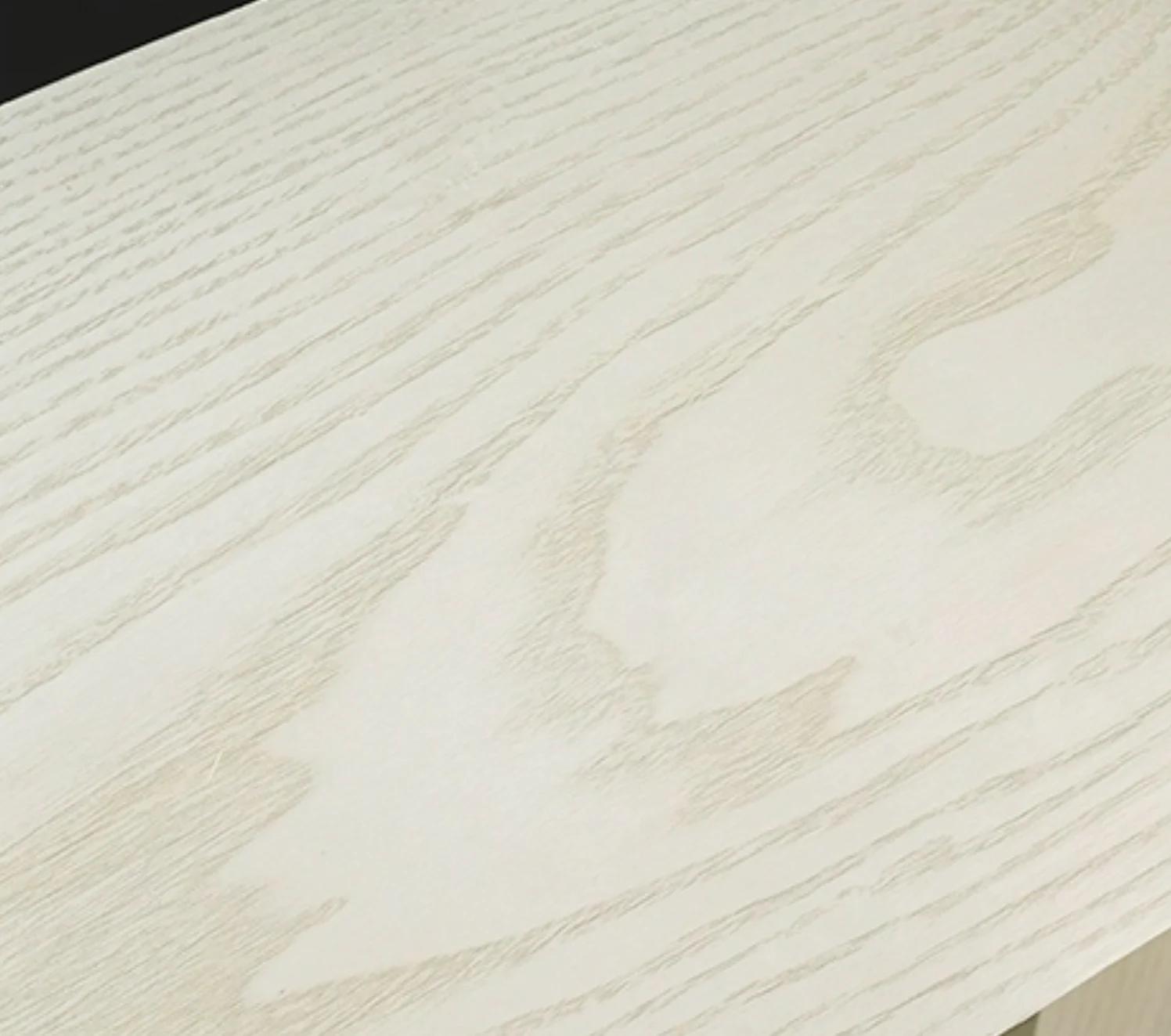 Feuilles de placage de bois blanc naturel, L:2.8 mètres, Largeur: 210mm T:0.3mm, Décoration de porte