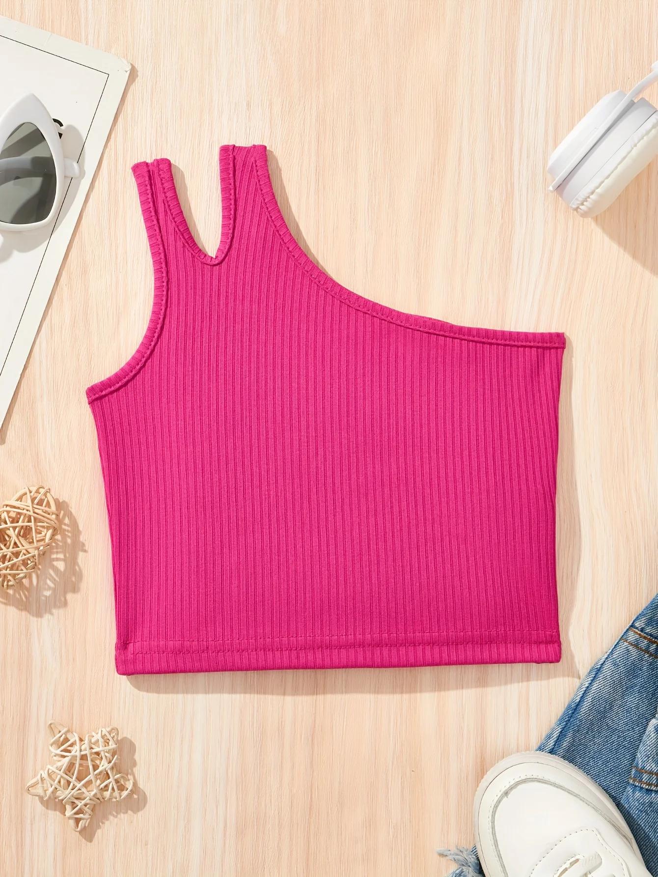 Vêtements pour enfants, gilets de sport à la mode pour filles, vêtements d'été sportifs décontractés