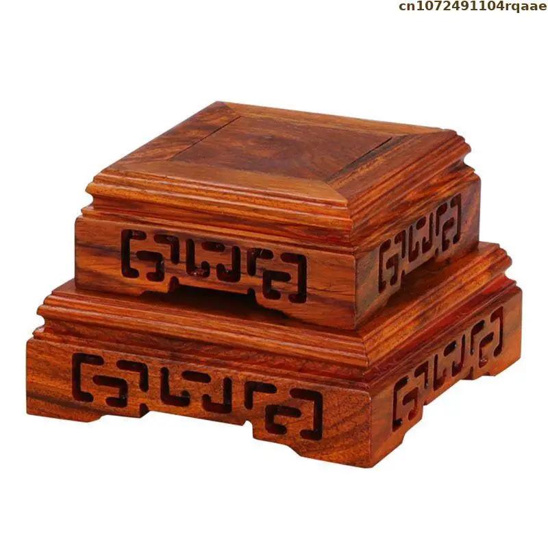 Pot de fleur debout avec socle en bois, étagère pour plantes bonsaï, table de tri, tour à bûches, éc