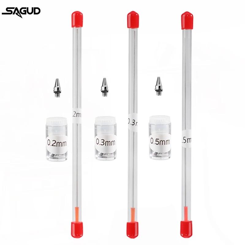 Kit d'accessoires pour outils de remplacement d'aérographe, buse et aiguille de 0.2/0.3/0.5mm pour d