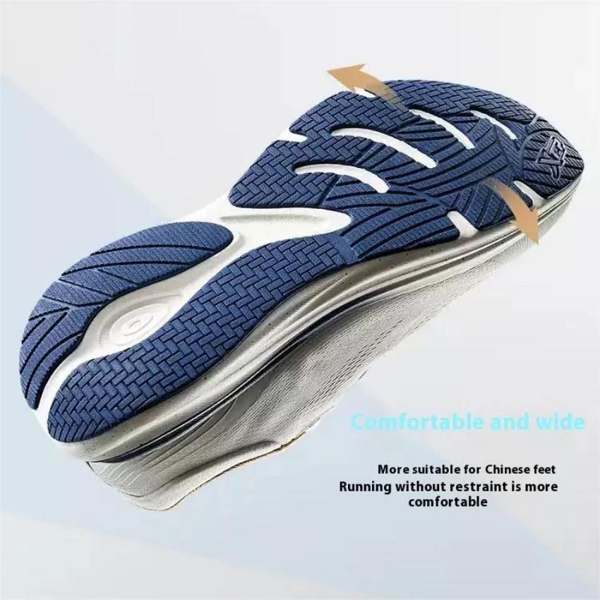 Xtep QINGYUN LITE-Chaussures de course légères et confortables pour homme, baskets de printemps, ant