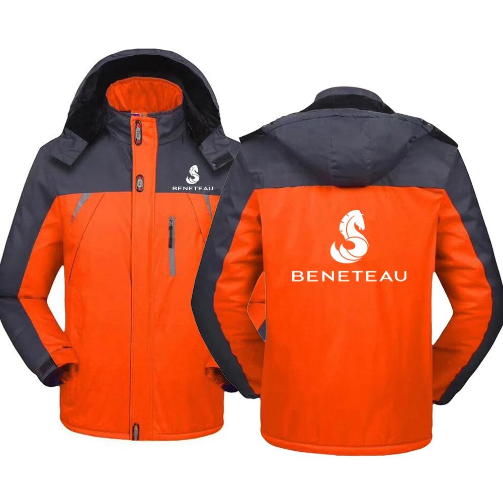 Beneteau-Manteau imprimé imperméable pour homme, Voilier, Yacht à voile, Coupe-vent optique, Vêtemen