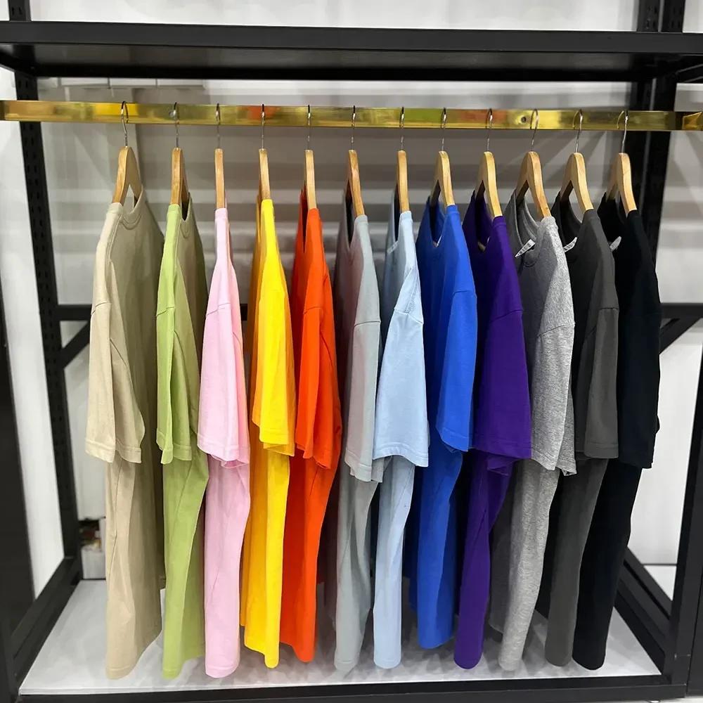 T-shirt décontracté à manches courtes pour hommes, 100% coton doux, avec motif de document solide