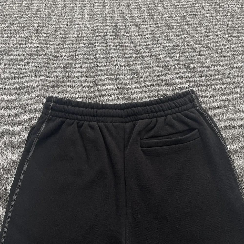 SY-218 Short de jogging unisexe en coton, pantalon de sport, survêtement à capuche, vêtements pour h