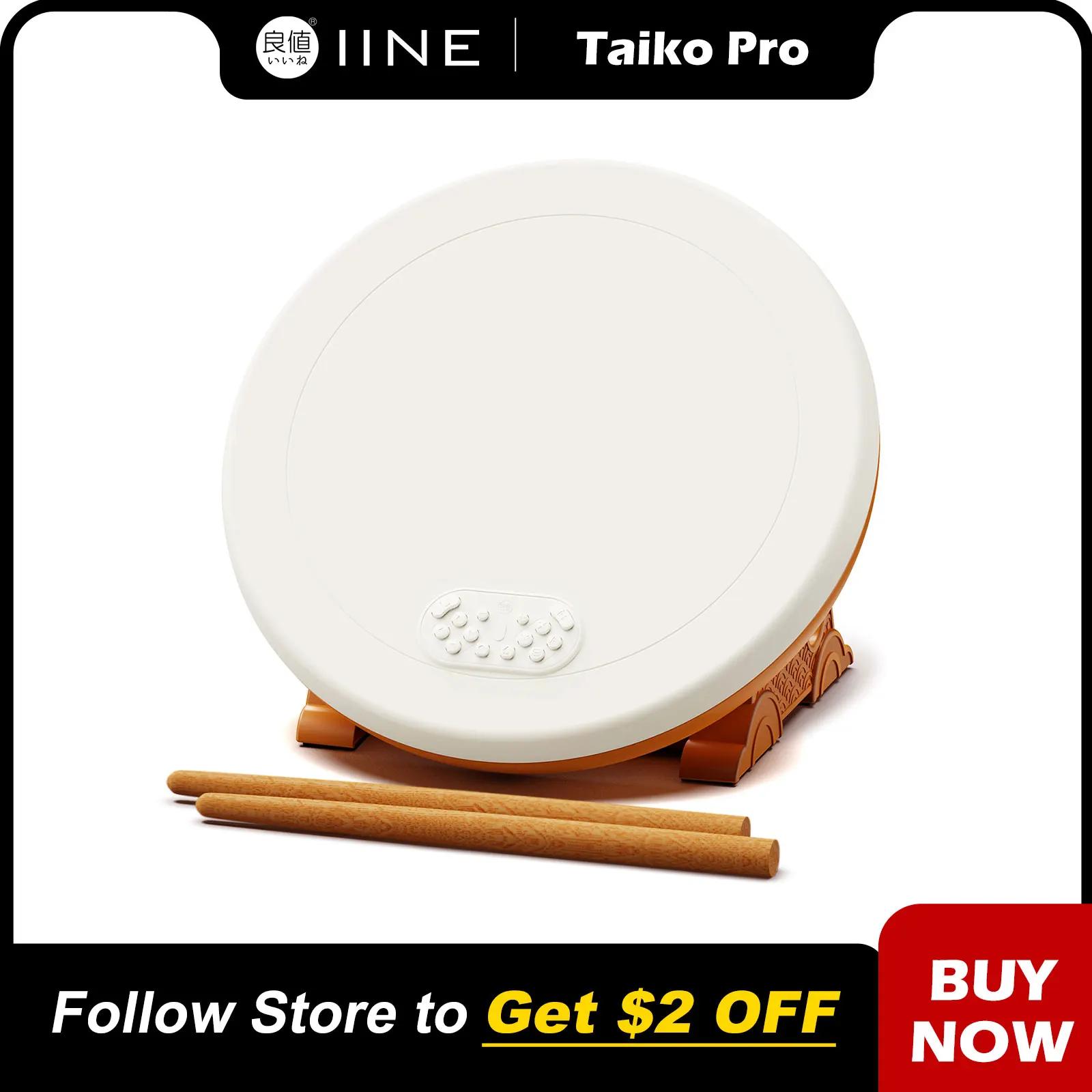 Contrôleur de batterie IINE Taiko Pro max compatible avec Nintendo Switch/PS4/PS5/PC
