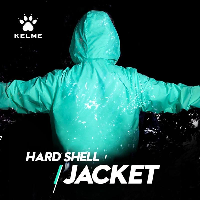 Veste de course KELcloser imperméable coupe-vent pour homme et enfant - Football entraînement