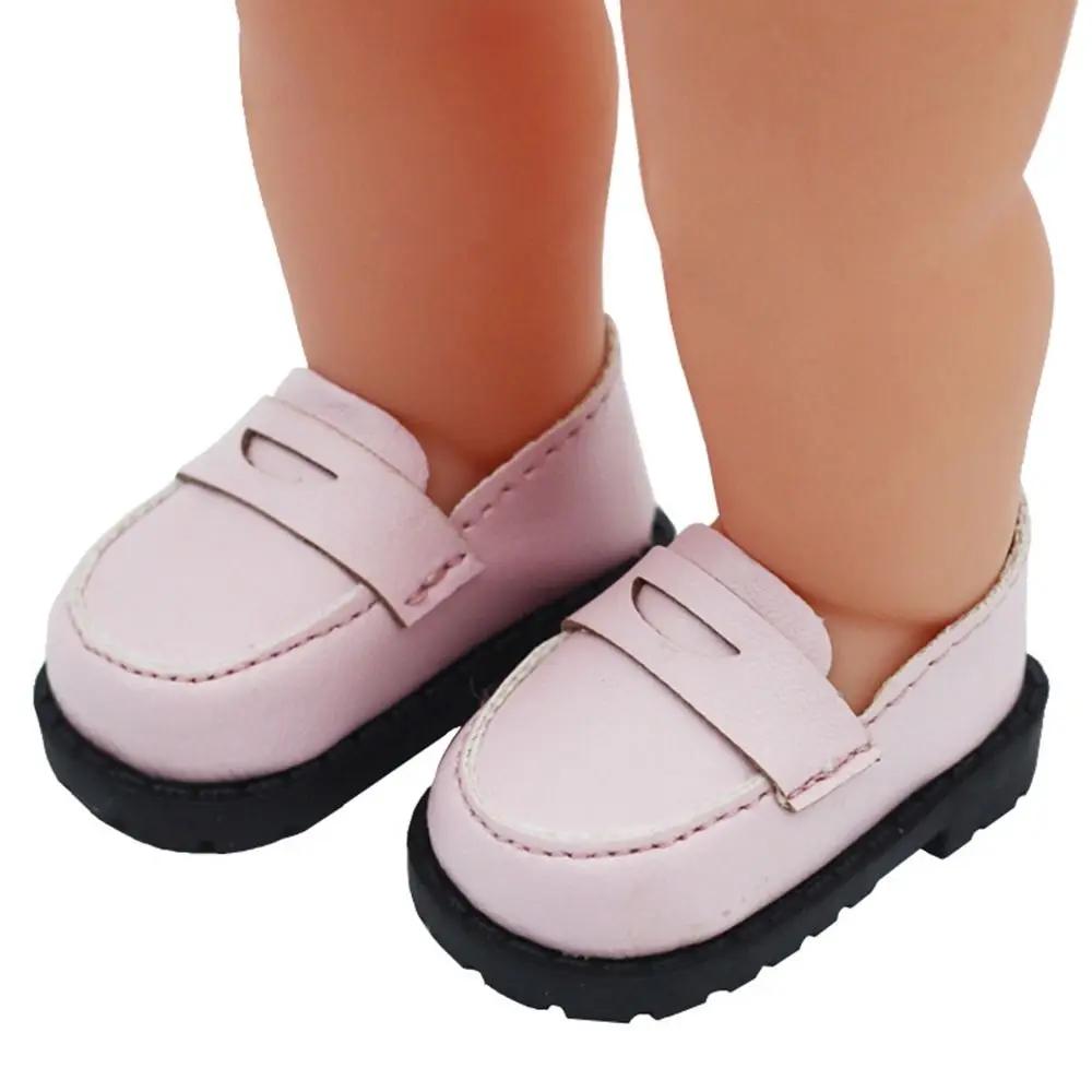 Chaussures en cuir beurre 5.5x2.6cm, accessoires vestisenspour poupées en coton 20cm pour EXO Idol b