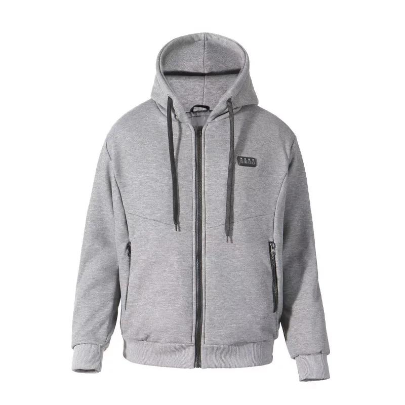 Sweat-shirt chauffant intelligent à 23 zones, style couple, vêtement d'extérieur, chaleur constante,