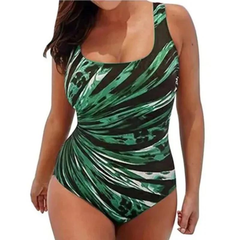 Maillot de bain une pièce grande taille 5XL, sexy, push-up, pour femmes, vêtements de plage, piscine