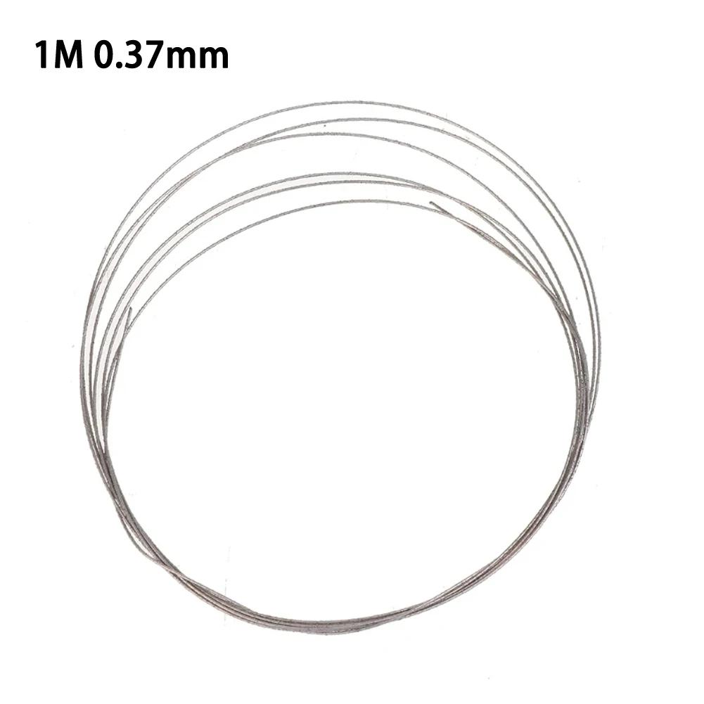 Fil de coupe diamant super fin 1m, outil de bricolage, lames de scie, Jade métal marbre granit pierr