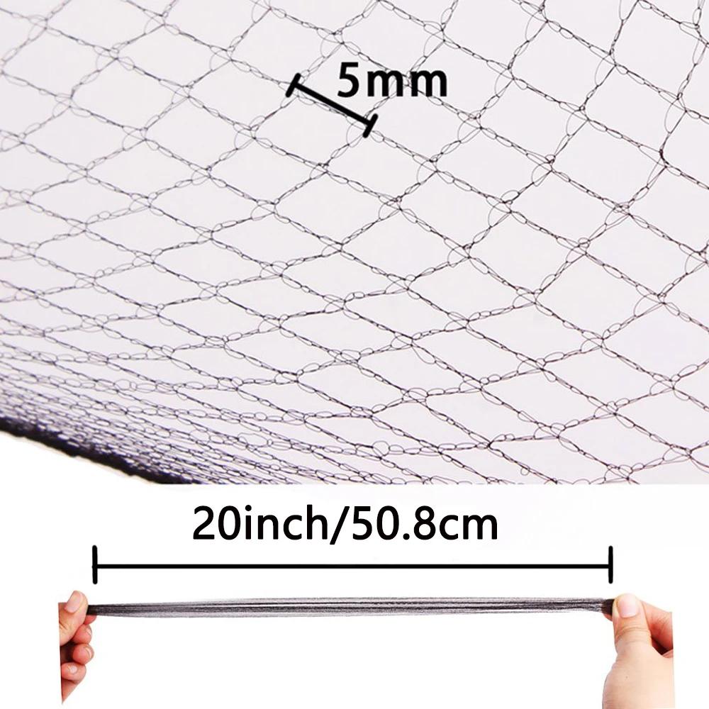 10/60 pièces 5MM filets à cheveux en Nylon Invisible jetable filet à cheveux Ballet danse filet chig