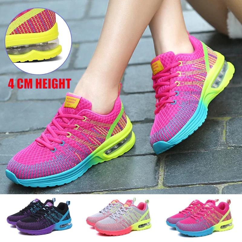 Chaussures de course pour femmes en plein air respirant mode femmes chaussures de Jogging 2025 Fitne