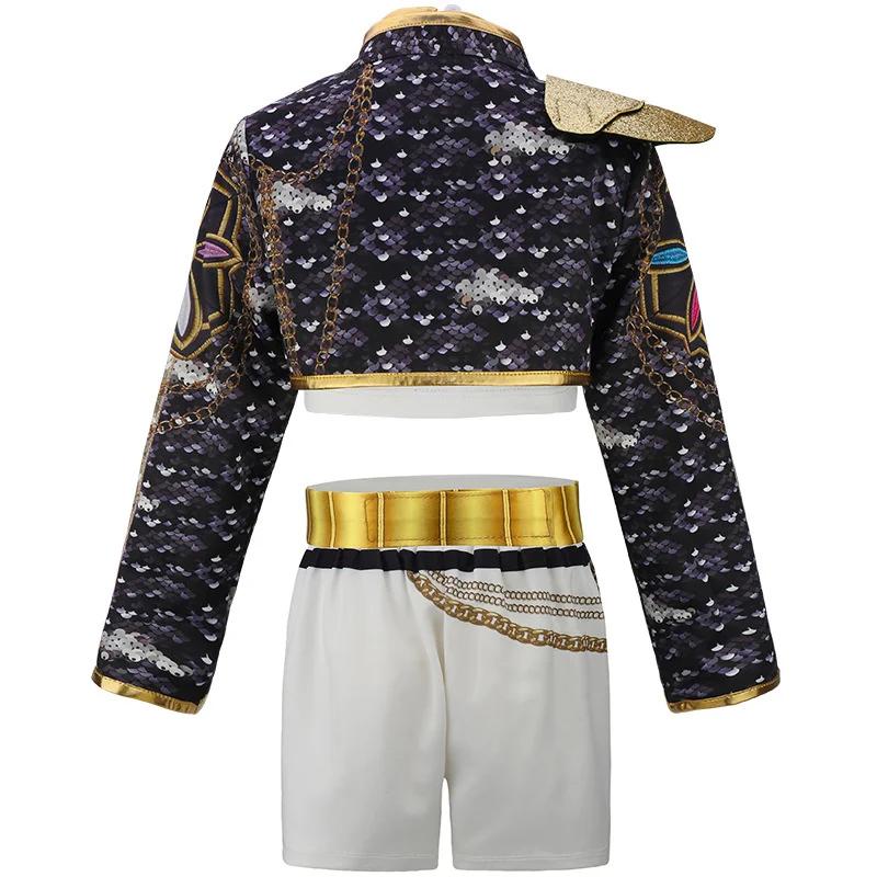 Nouveau K-POP filles ensembles 2026 nouvelle mode enfants costumes enfants vestes pantalons tenues a