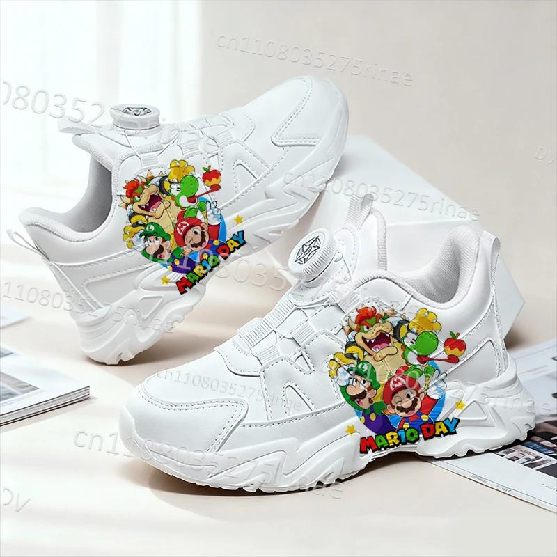Chaussures pour enfants Mario 2026, best-seller, en cuir véritable, confortables, tendance, respiran