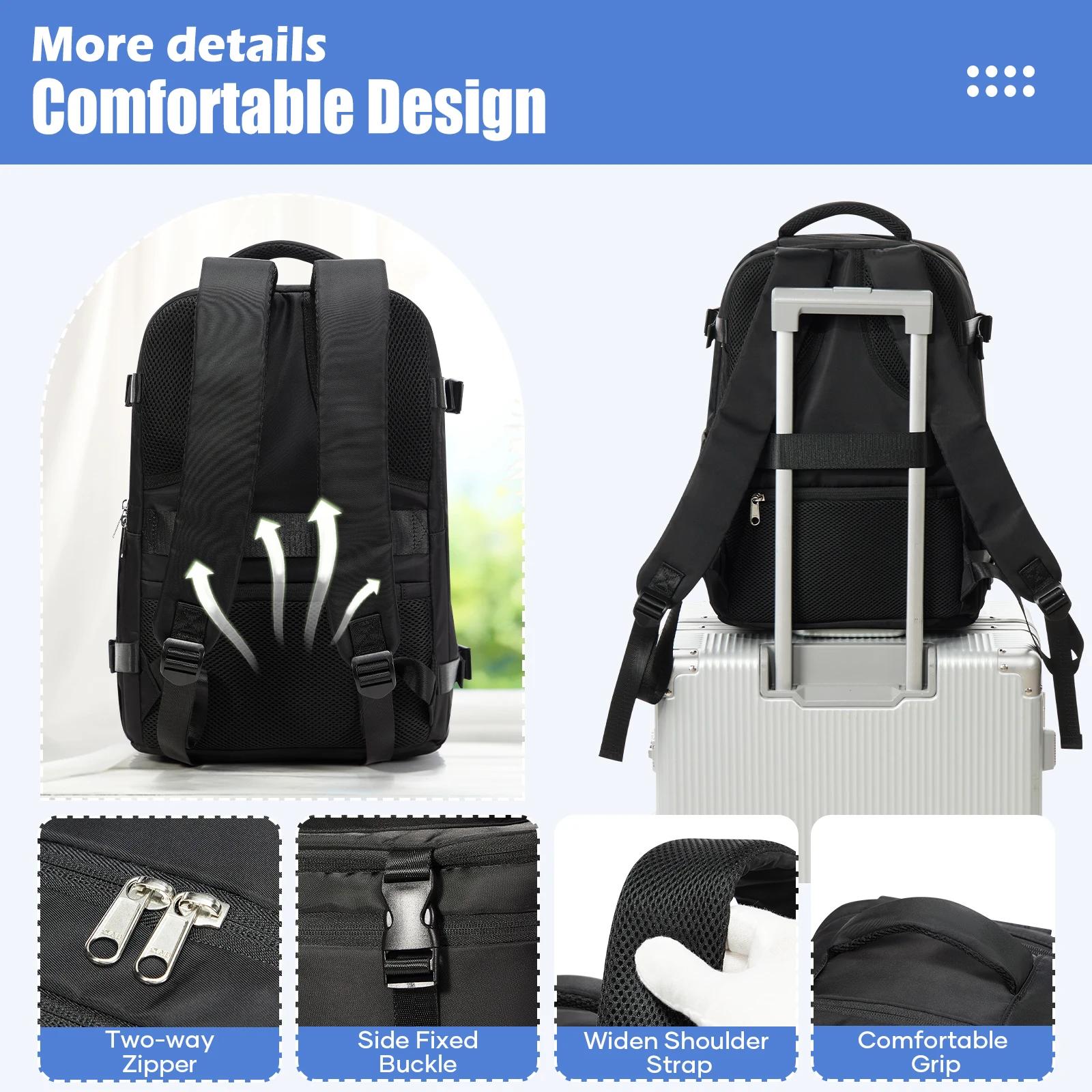Sac à dos EeasyJet Ryanair 40x30x20, sac à dos à compression sous vide, sac à dos pour hommes, sac d