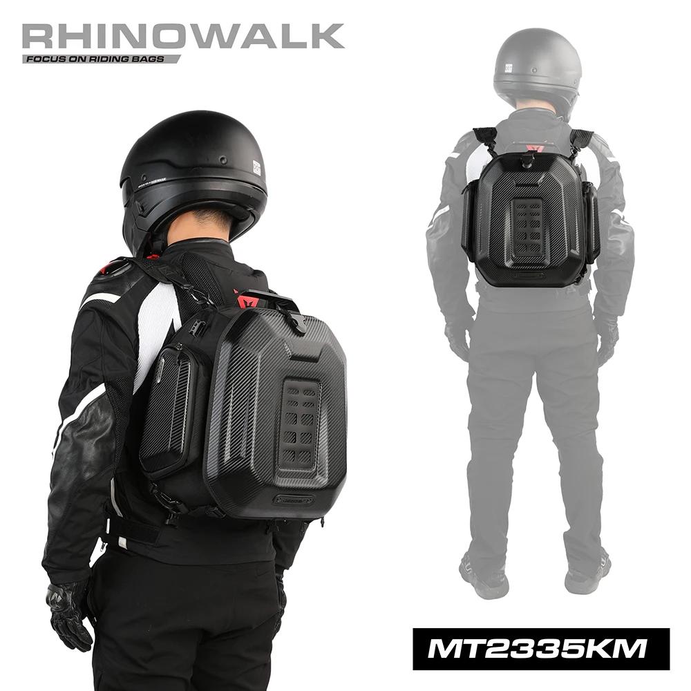 Bal inowalk-Sac à Dos Étanche pour Moto, Coque Rigide, Boîte de Selle de Siège Arrière, Bagages de V