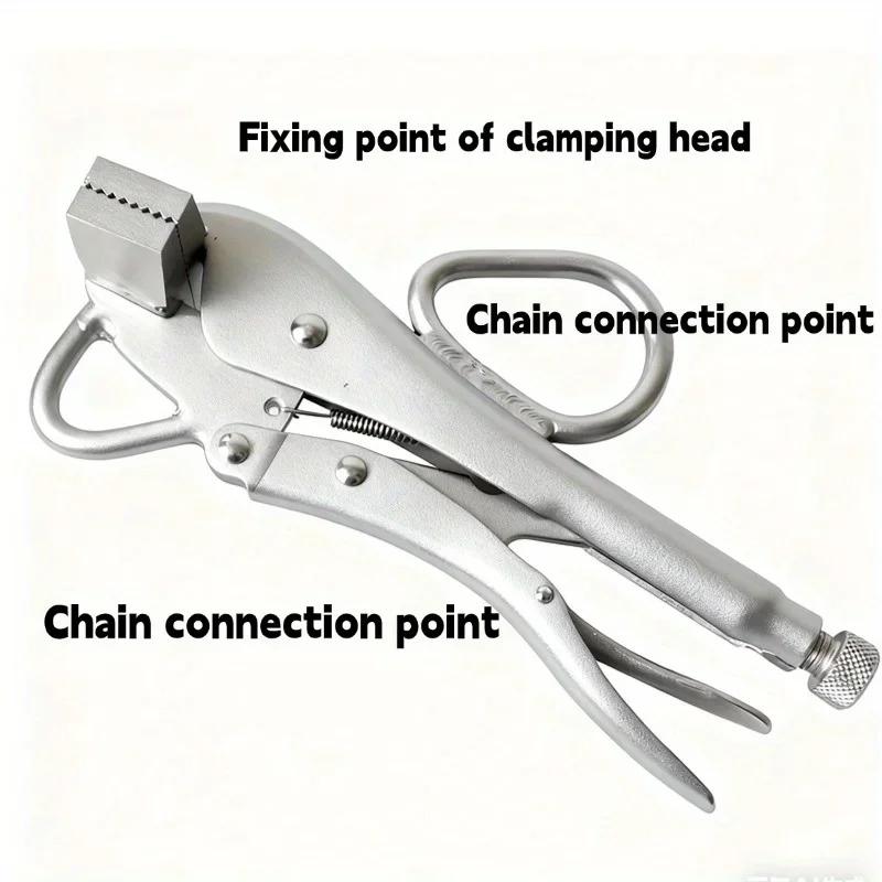 Pince de serrage pour tôles MacWorkTools, extra large, type bec de canard, pour carrosserie automobi