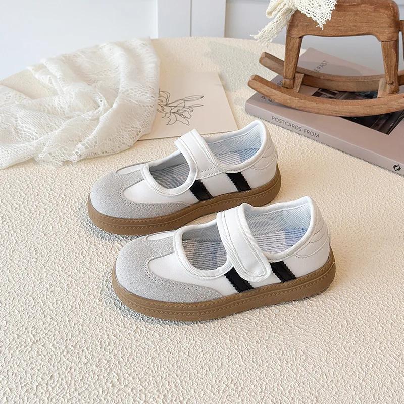 2025 enfants chaussures décontractées pour les filles printemps automne nouvelle mode Style coréen f