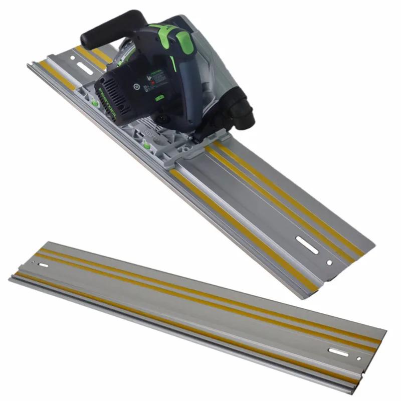 Rail de guidage de scie sur rail Rails guidés extrudés en aluminium pour coupes de déchirure répétab