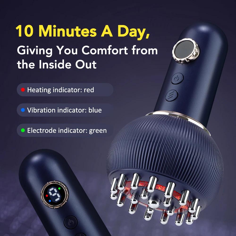 Masseur Guasha Rechargeable, chauffage façonnant le corps, brosse à gratter méridien, Machine de Dra