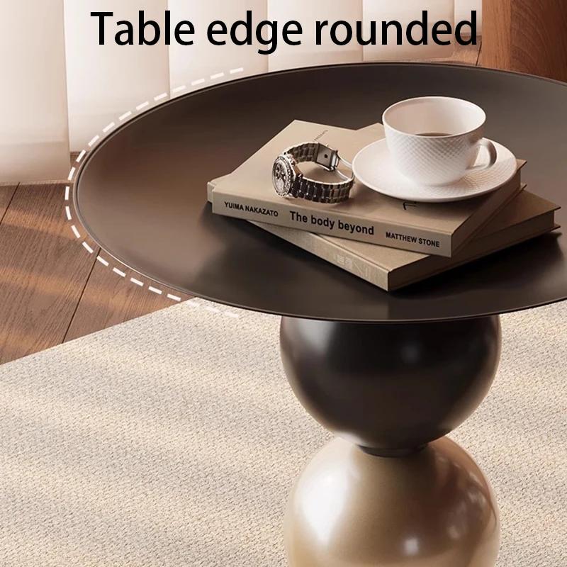 Hall Table basse canapé bureau d'appoint moderne mobile salon petite Table basse Simple chambre Tabl