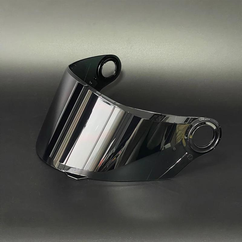 Visière de casque de moto intégrale, lentille multicolore, adaptée pour LS2, FF358, FF396, FF392