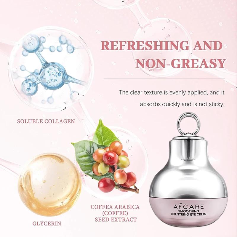 Crème pour les yeux au collagène avancée, Anti-cernes, élimine les poches, hydratant, raffermissant