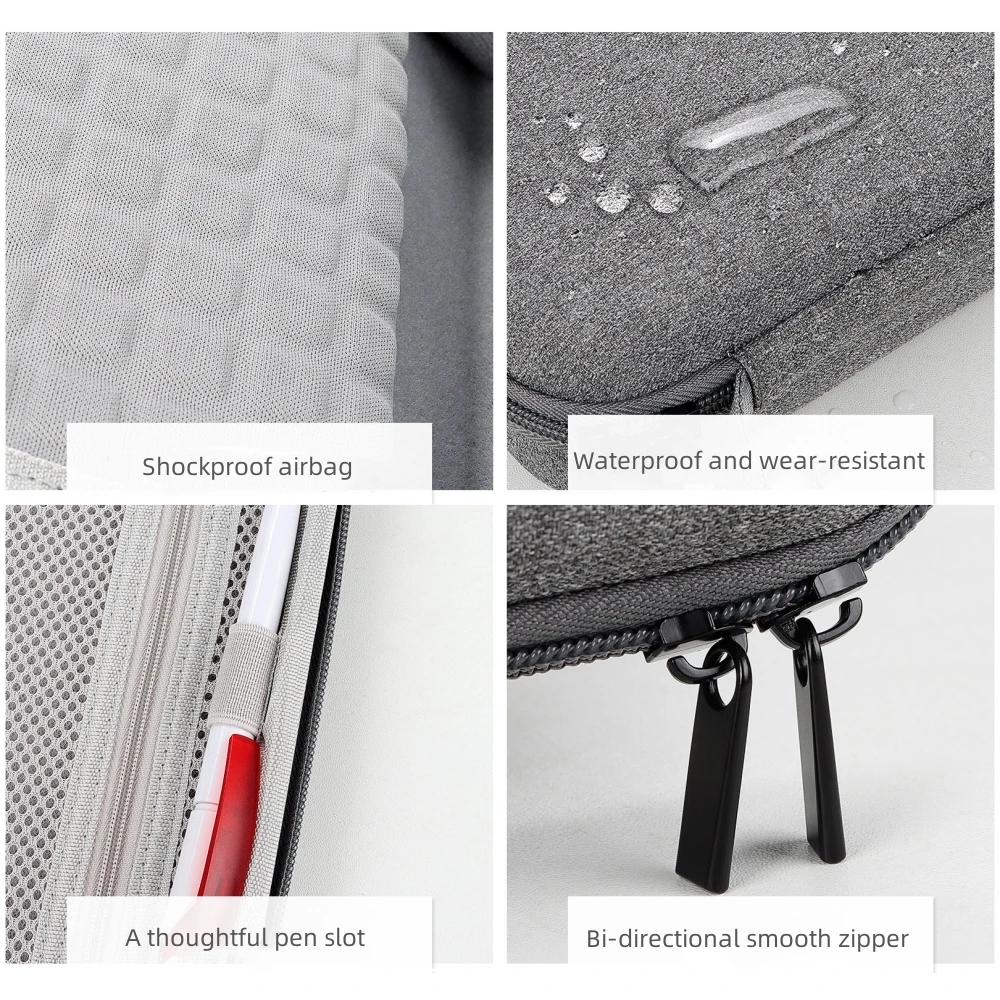 Organisateur d'accessoires électroniques de voyage de grande capacité, sac de rangement Portable pou