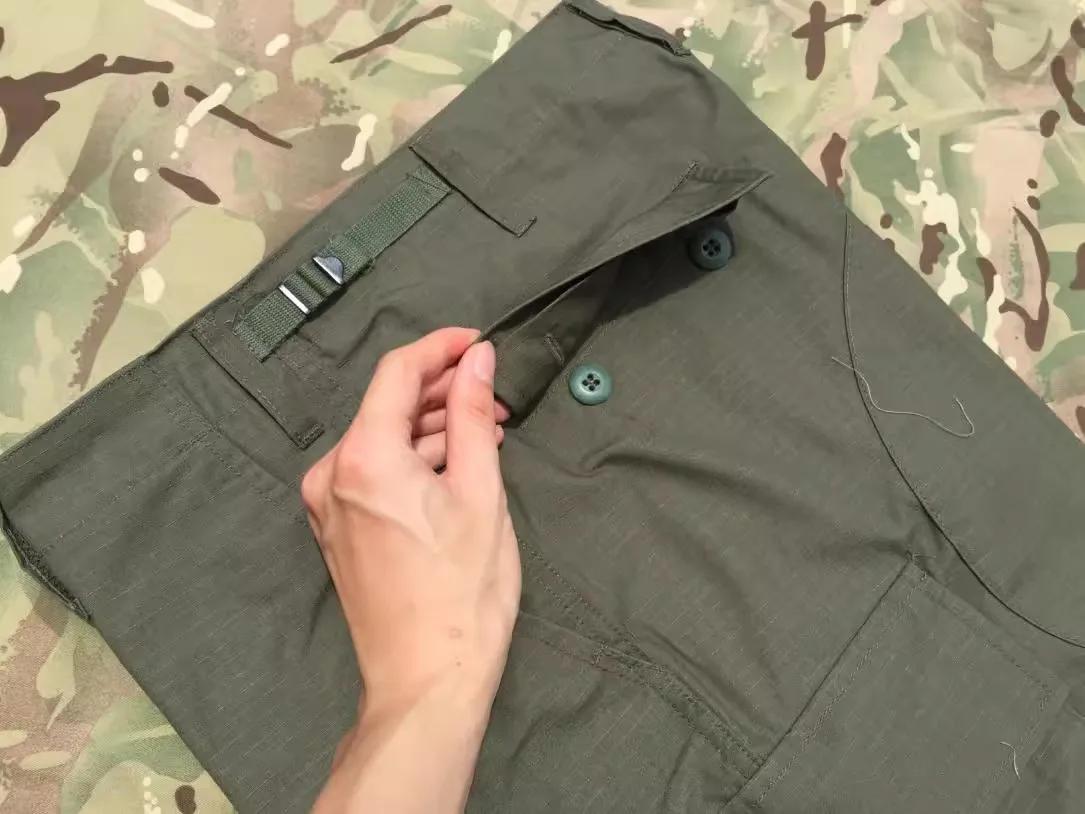 TACTICAL TOM TCU style BDU version RG cavalerie vert costume d'entraînement ensemble de combinaison