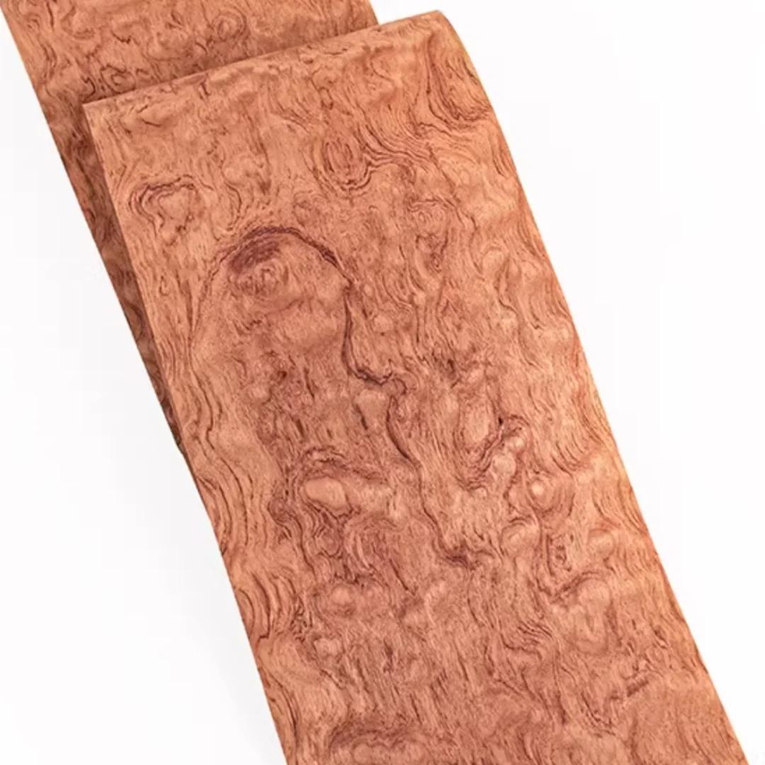 Placage de bois de poirier naturel, largeur: 380mm, longueur: 2.5 mètres, épaisseur: 0.25mm, placage
