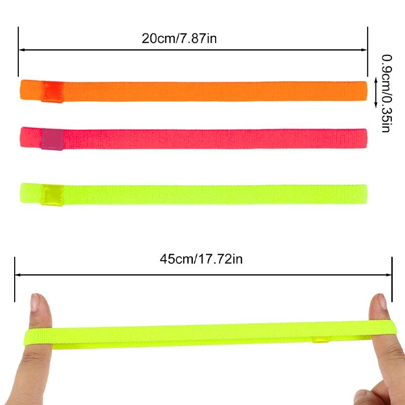 3 pièces couleur bonbon femmes hommes Yoga bandes de cheveux Sport bandeau filles Sport anti-dérapan