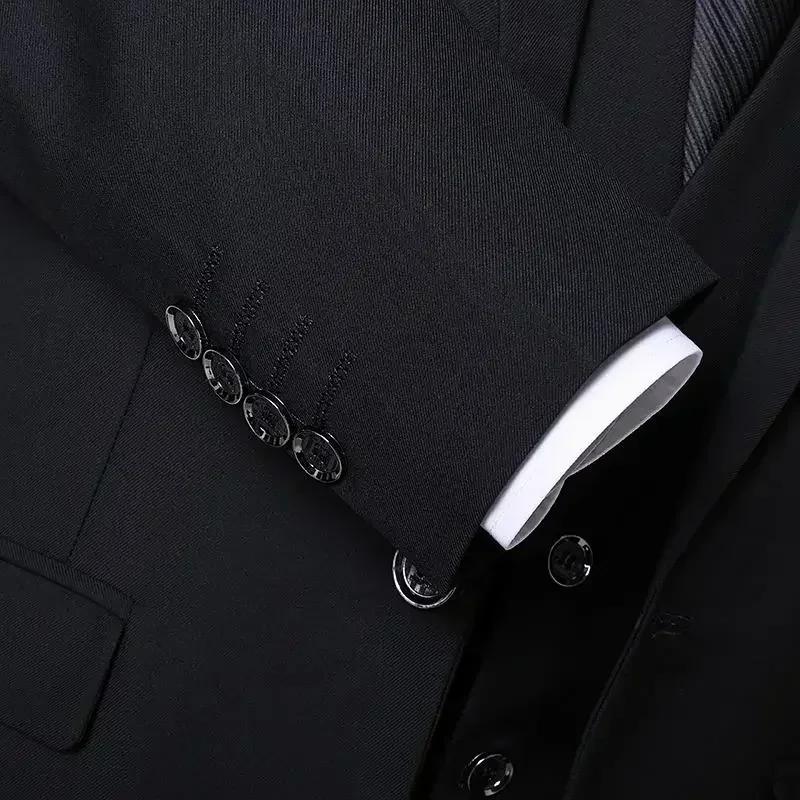 Costume uni pour homme S-8XL, mode décontractée, extérieur, gentleman, affaires, mariage, coupe ajus