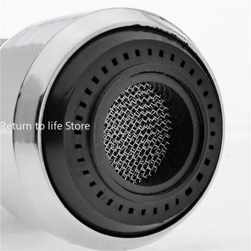 Robinet de cuisine en acier inoxydable, économie d'eau, buse haute pression, adaptateur de robinet,