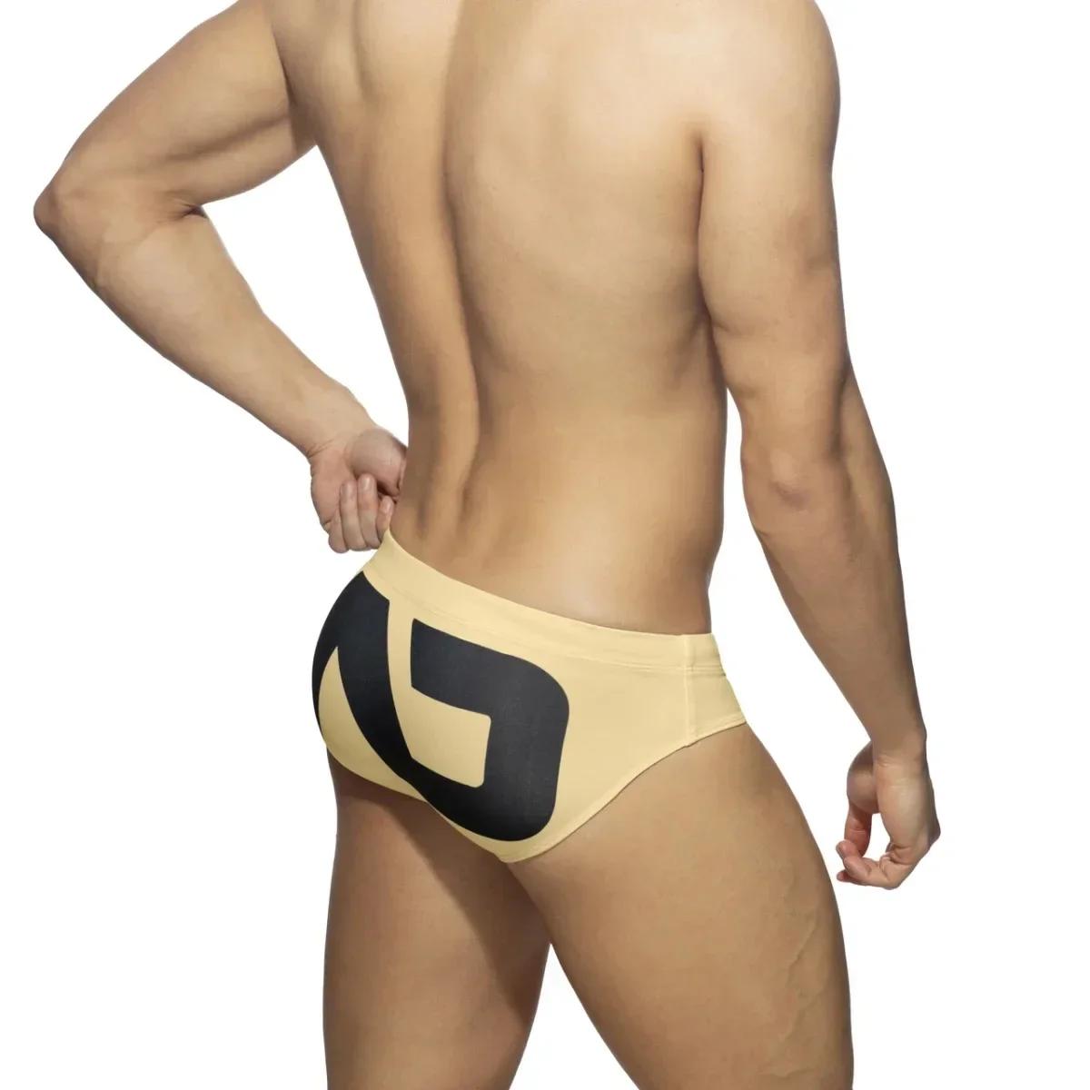 Maillot de bain pour hommes, slip de Bikini, Sexy, lettre imprimée, short de plage, Boxer, maillot d