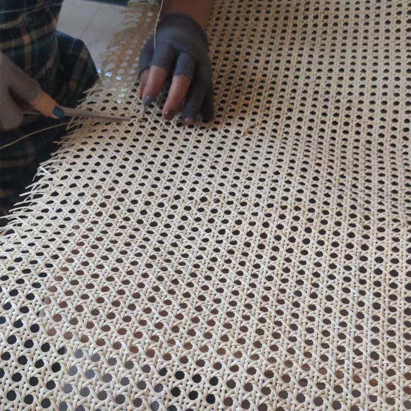 Rouleau de sangle en rotin véritable indonésien naturel, matériel de réparation pour meubles, chaise