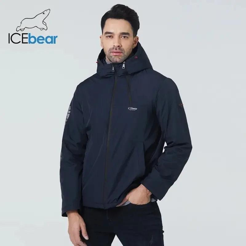 ICEbear – manteaux courts pour hommes, veste élégante avec capuche, vêtements de marque de haute qua
