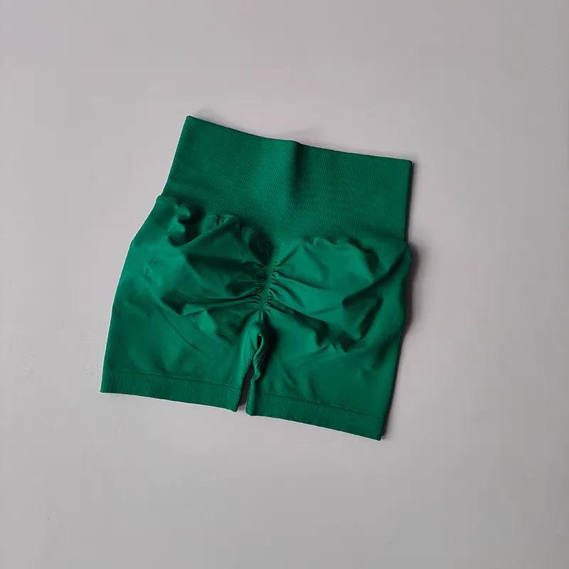 Short de yoga taille haute femme respirant - Fitness, course, cyclisme, levage fesses été
