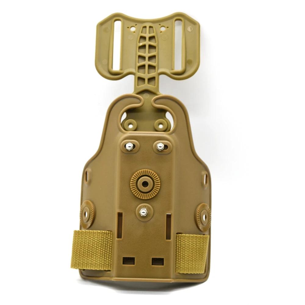 Adaptateur tactique Drop Flex, plate-forme de jambe tombante pour G17 G19,1911,P226, M9,USP, accesso