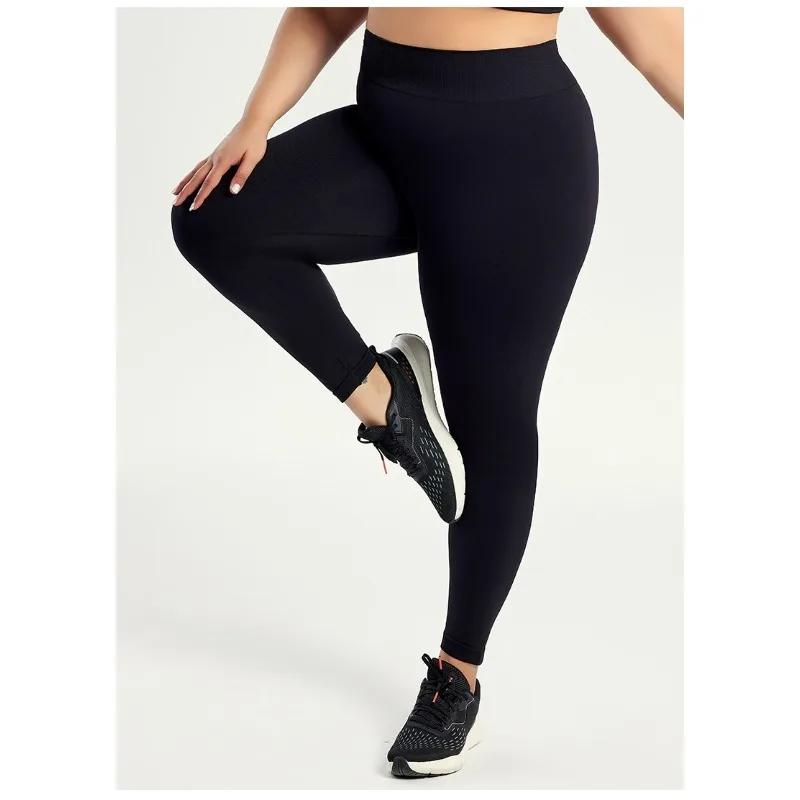 STOUREG Pantalon de yoga grande taille pour femme, leggings de course grande taille, pantalon long s